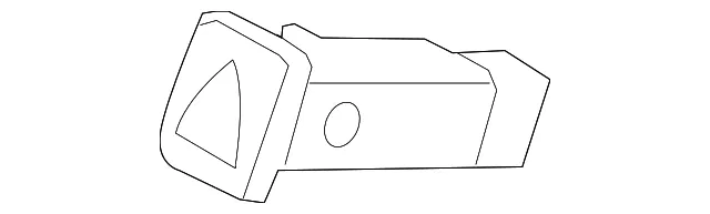 Hazard Switch - Volvo (9123685) - view 2