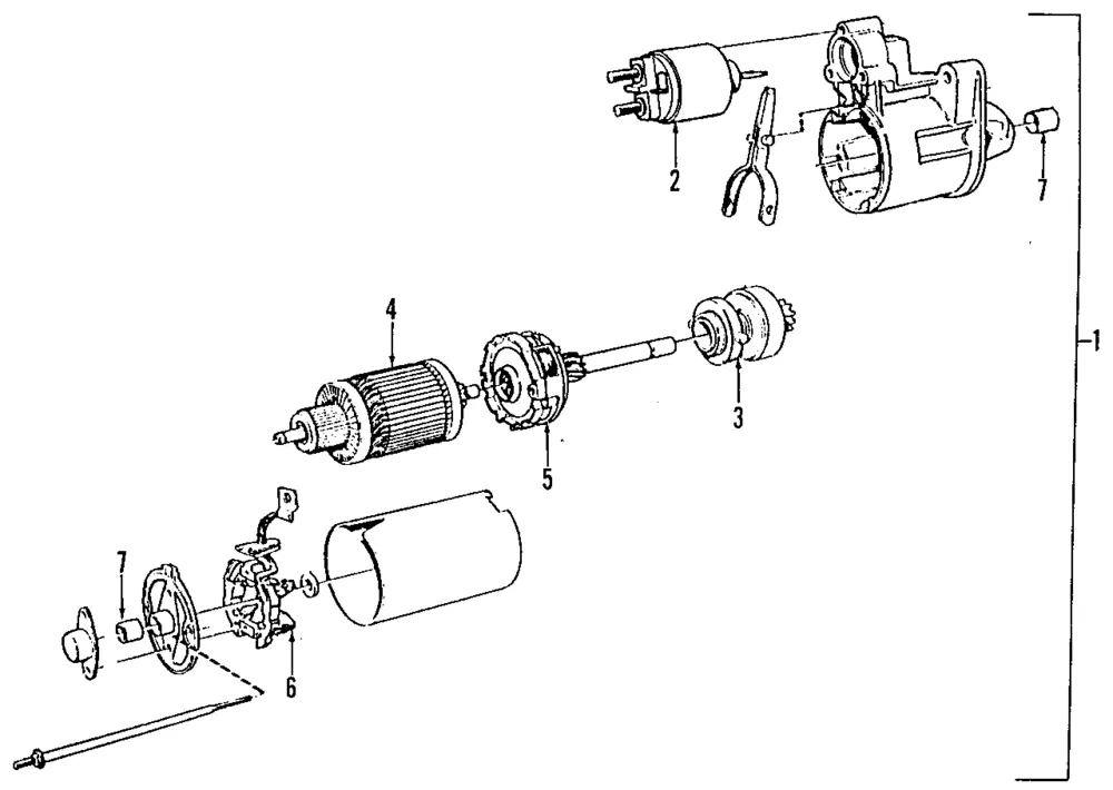 Starter - Volvo (9128421)