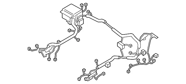 Wire Harness - Kia (912E2-J5160)