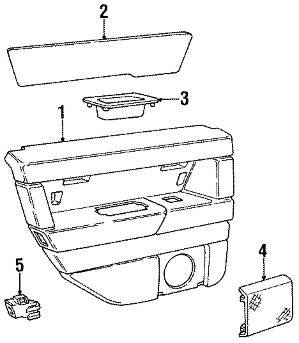 Courtesy Lamp - Driver's Side (LH) - Volvo (9133350)
