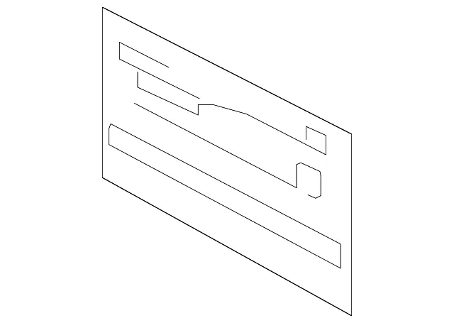 Fuse Box Label - Kia (91399-FD100)
