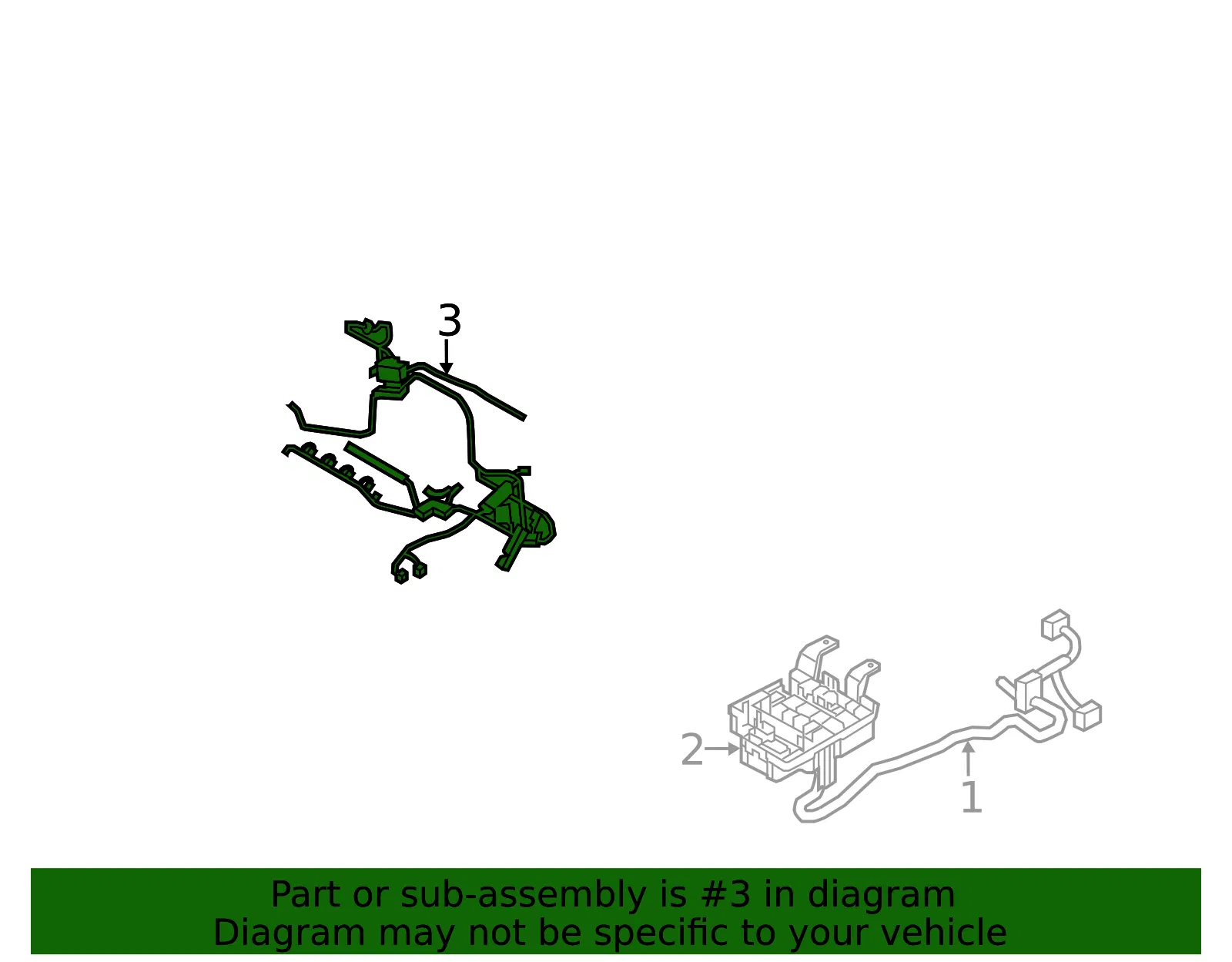 Engine Harness - Kia (91410-1U050) - view 2