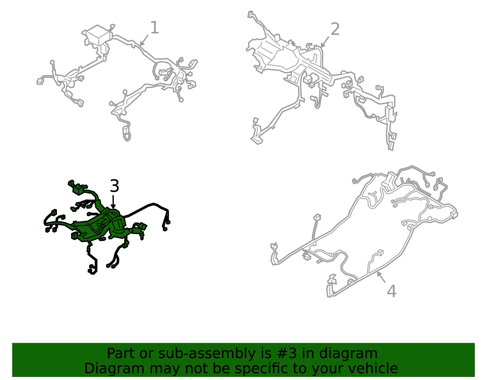 Engine Harness - Kia (91410-J6020) - view 2