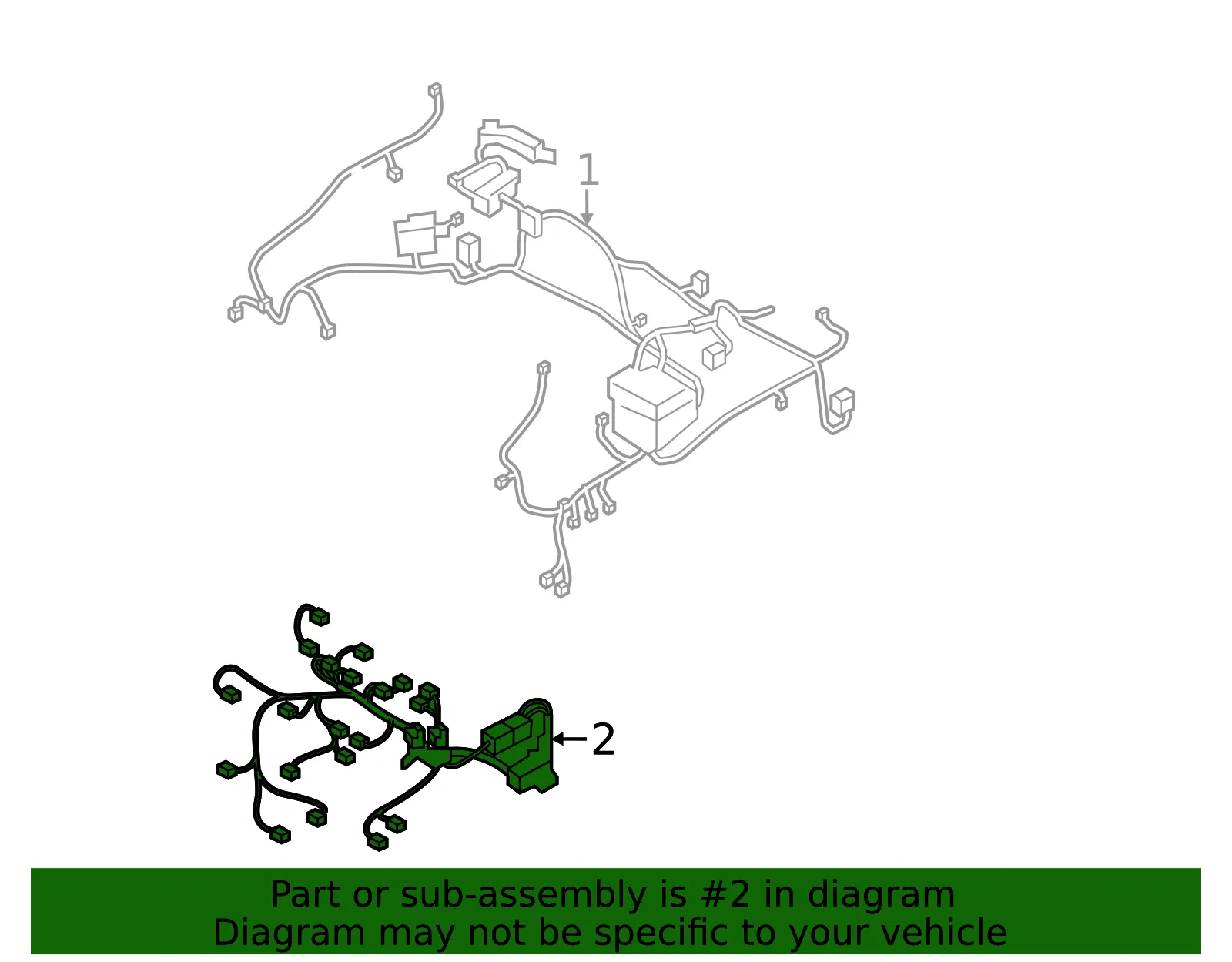 Engine Harness - Kia (91410-P4050) - view 2