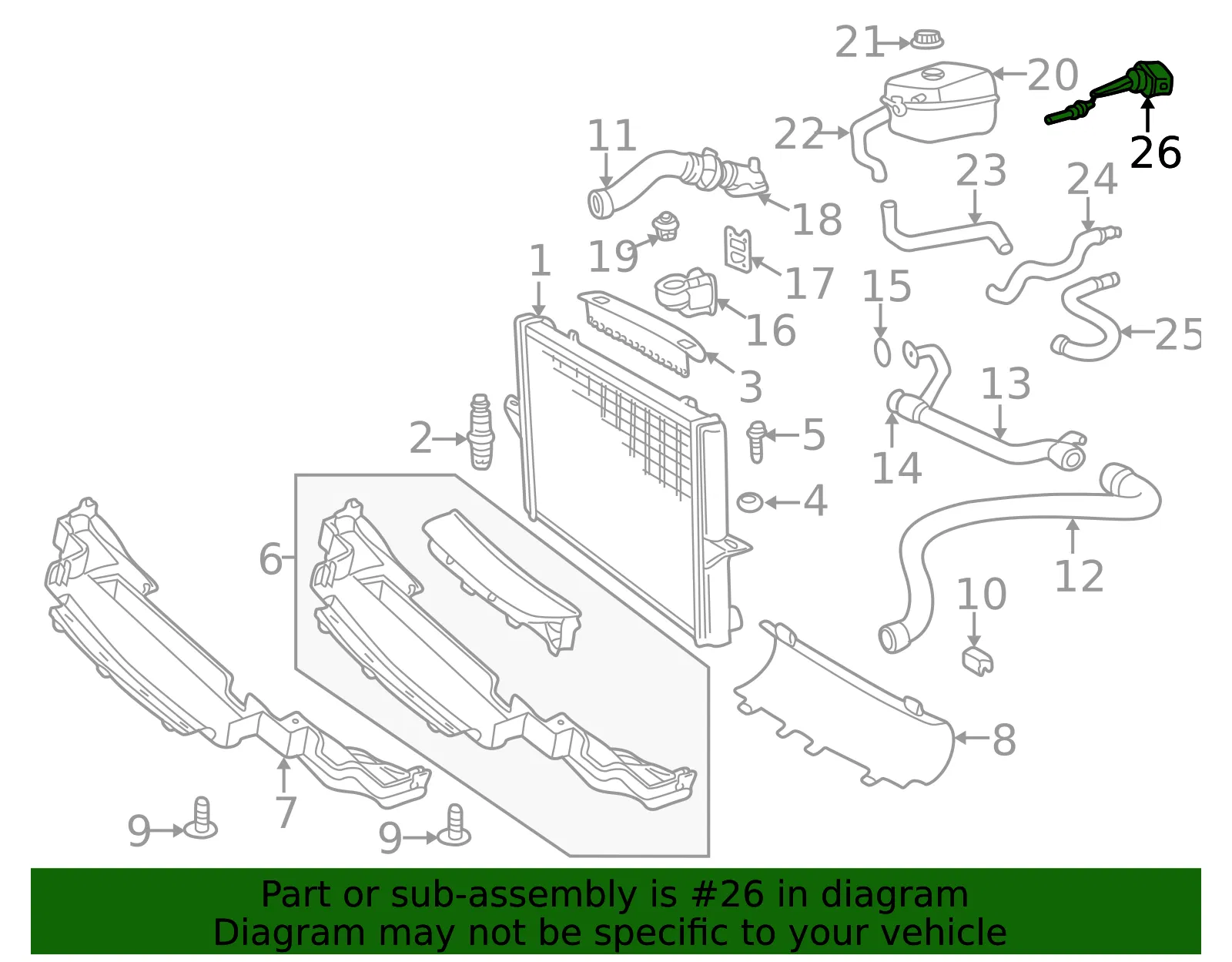 Level Sensor - Volvo (9141134) - view 3