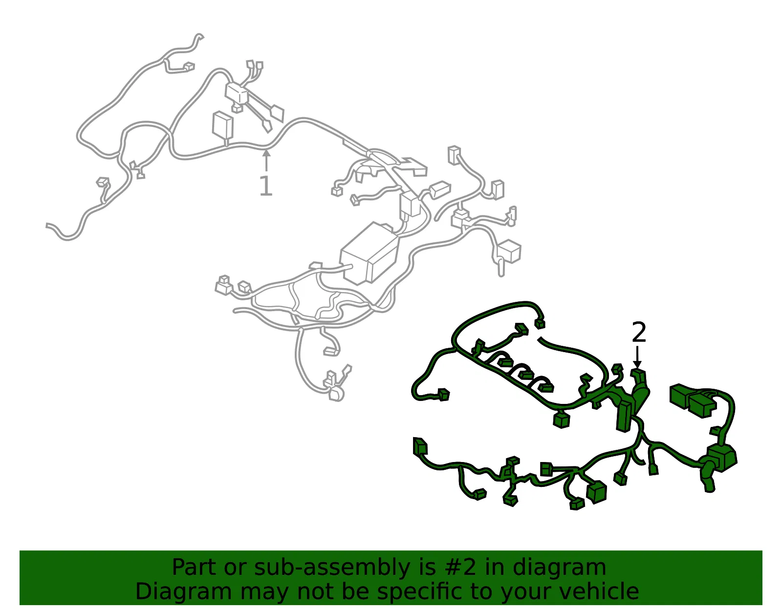 Engine Harness - Kia (91420-A7041) - view 2