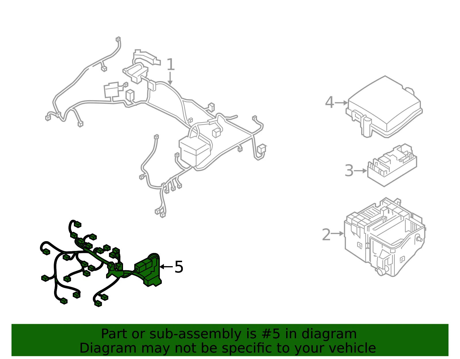 Engine Harness - Kia (91450-S9010) - view 2