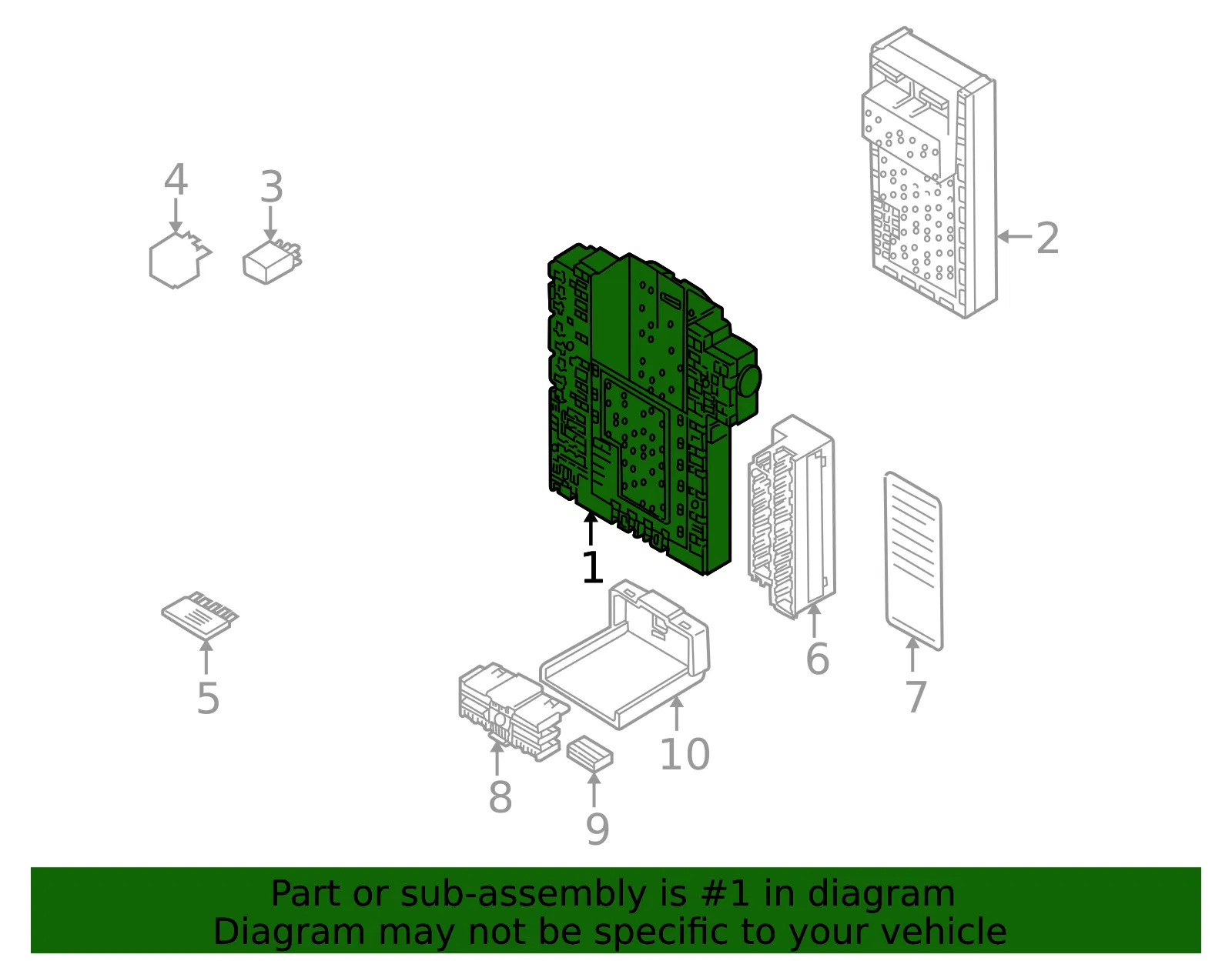 Relay Box - Volvo (9162438) - view 3