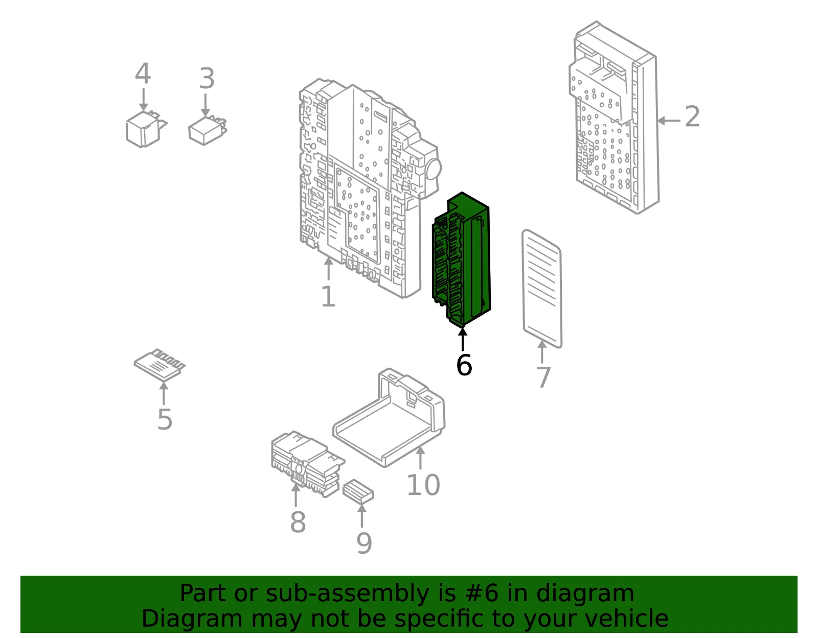 Fuse Box - Volvo (9162884) - view 2