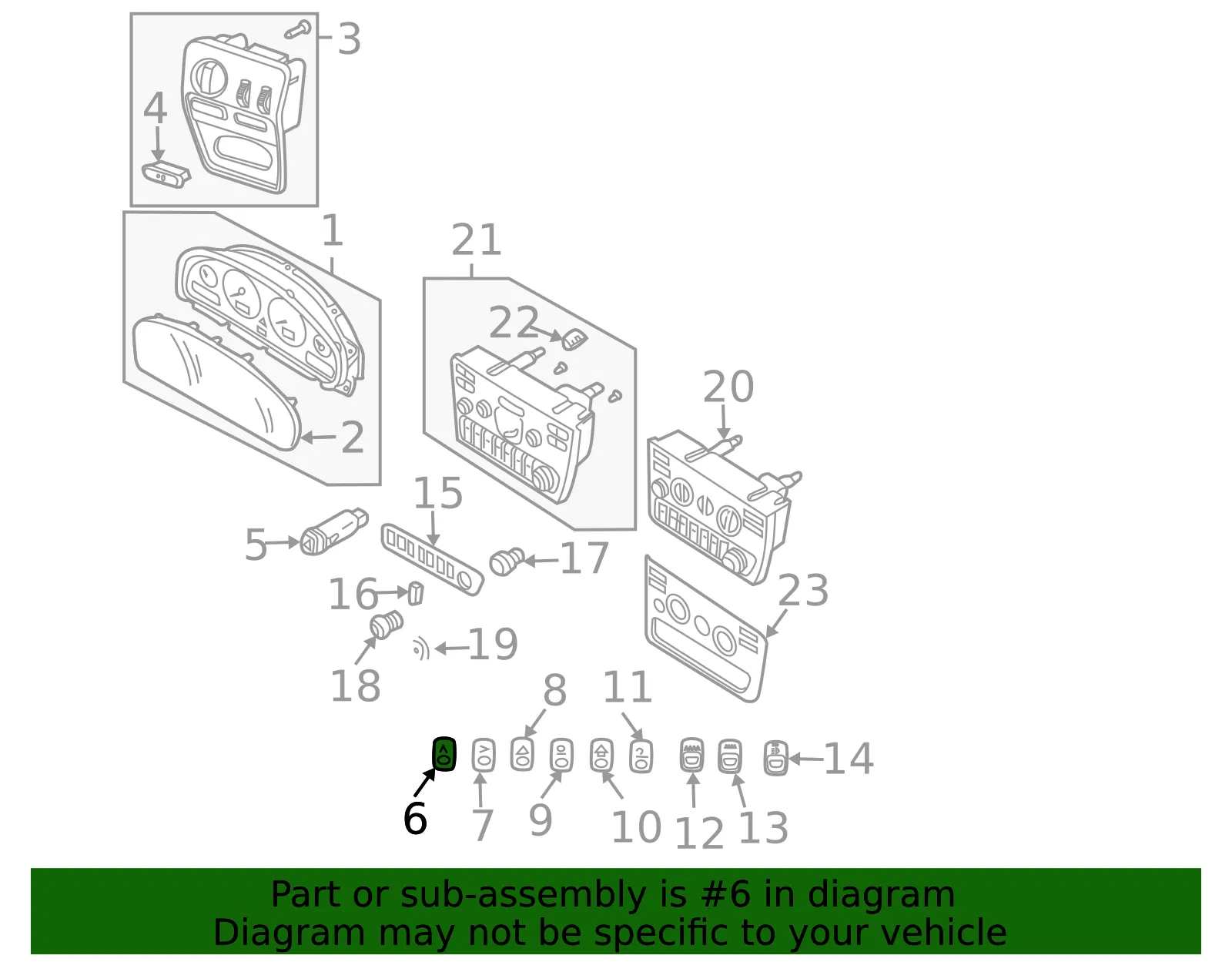 Switch - Volvo (9168273) - view 2