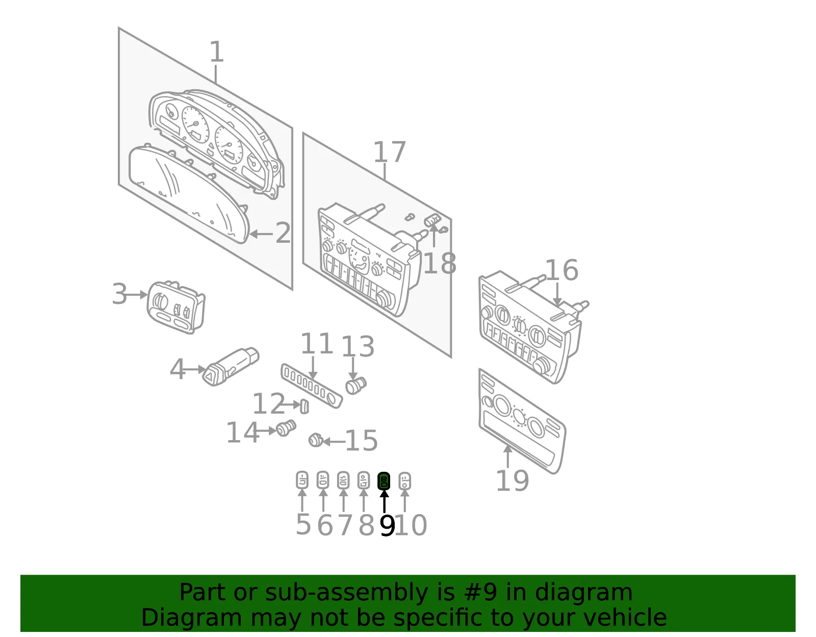 Switch - Volvo (9168279) - view 3