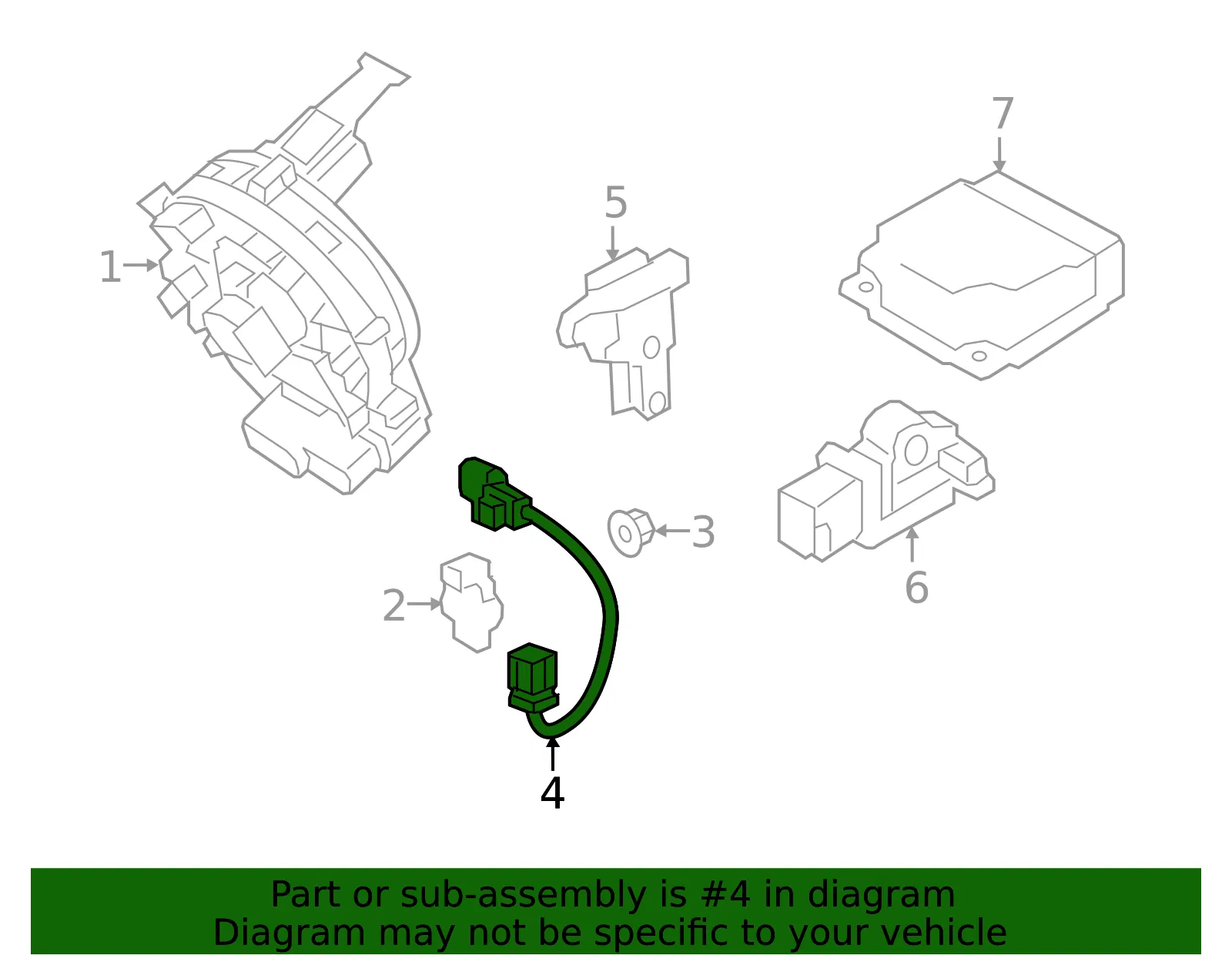 Wire - Kia (91711-C6000) - view 3