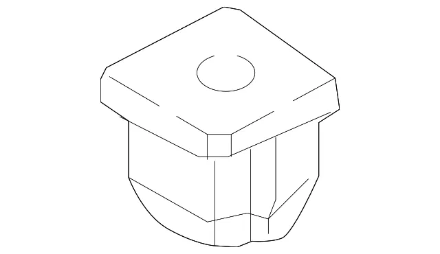Center High Mount Stop Light Nut - Volvo (9178150)