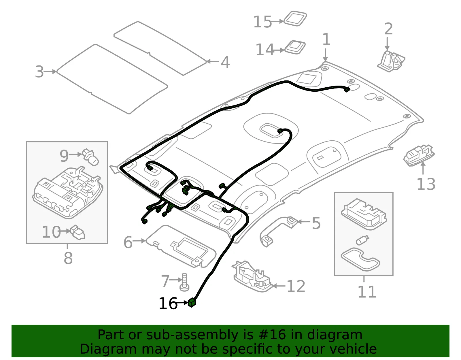 Wire Harness - Kia (91805-D9140) - view 2
