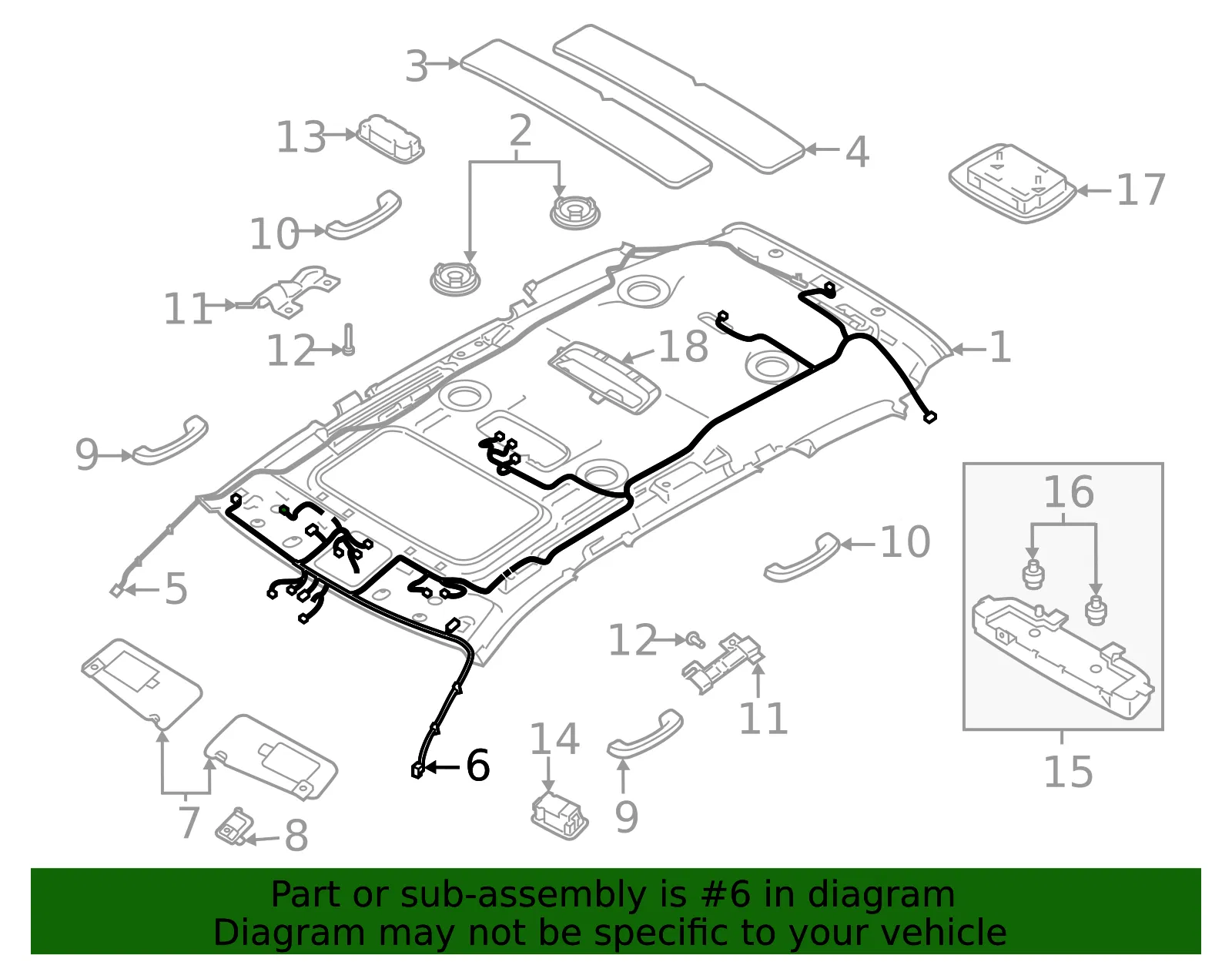 Wire Harness - Kia (91810-S9170) - view 2