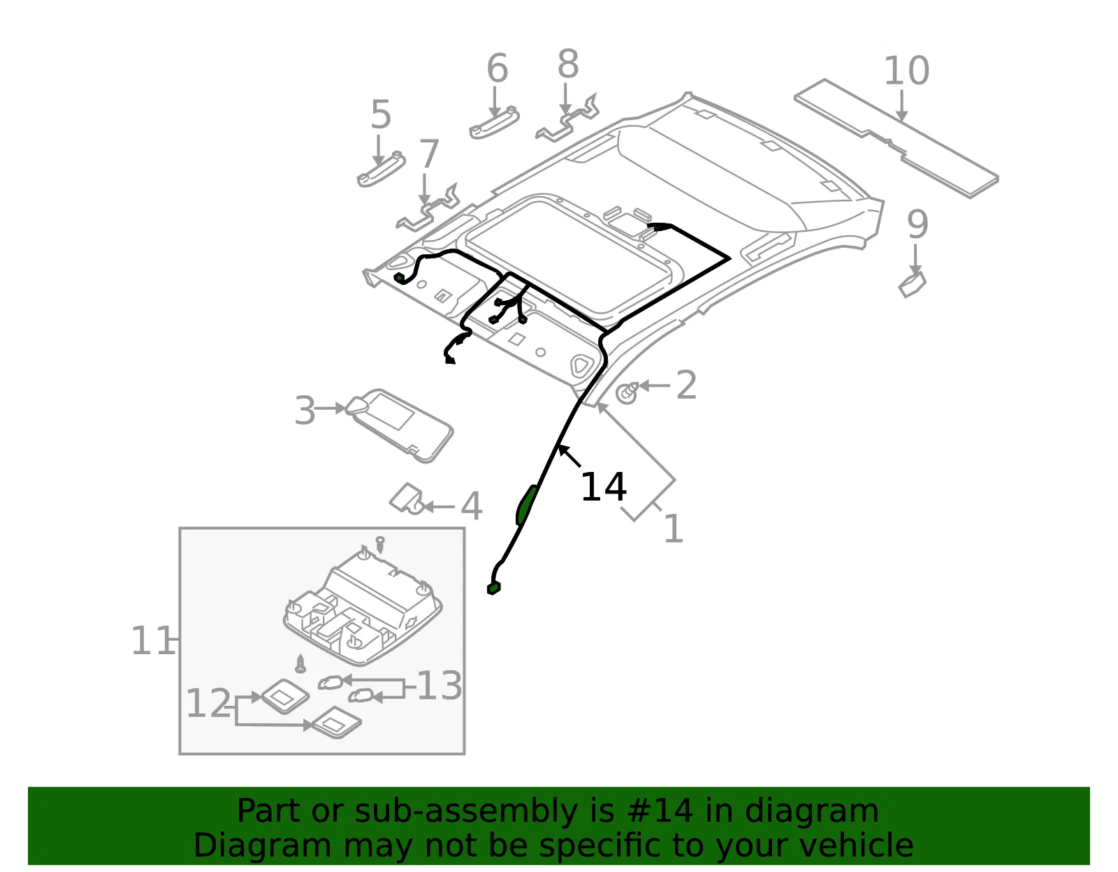 Wire Harness - Kia (91811-3F430) - view 2