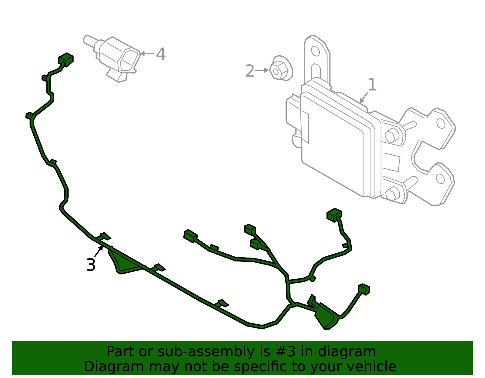 Harness - Kia (91840-K0020) - view 2