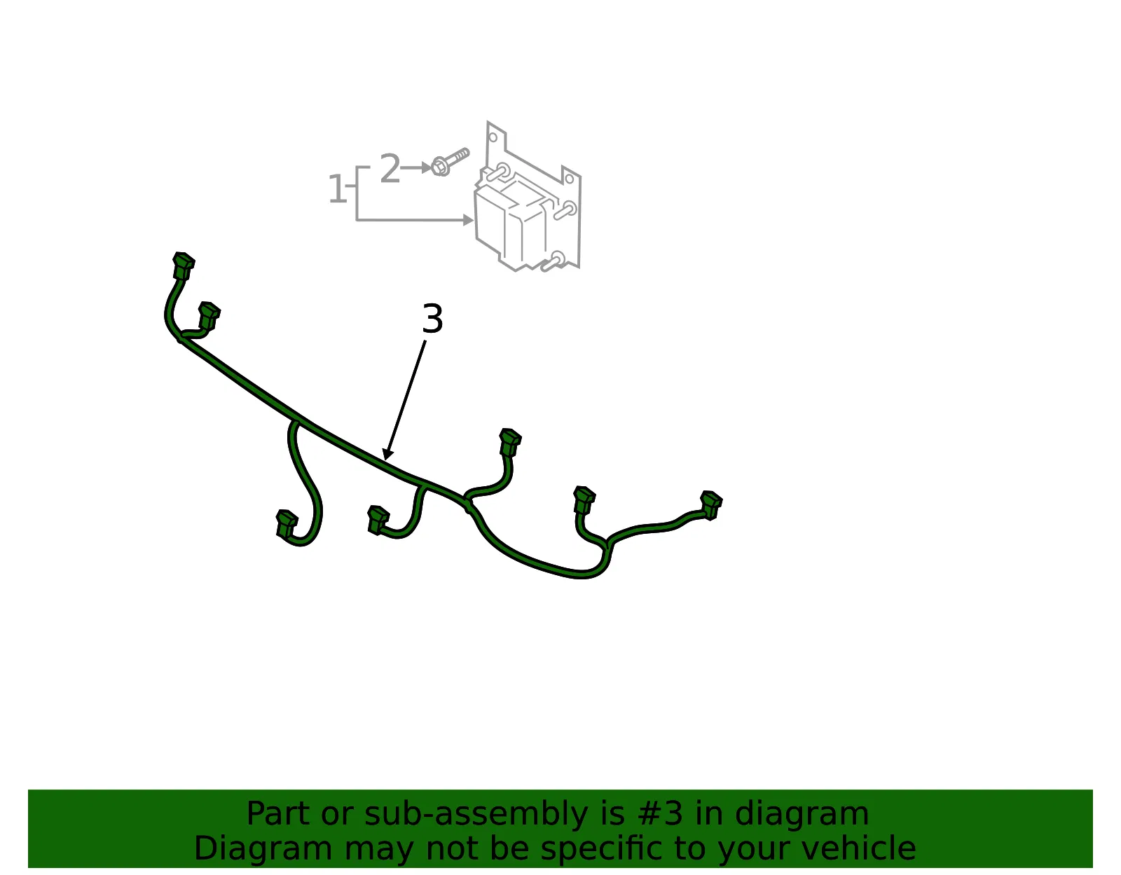 Harness - Kia (91840-M7060) - view 2
