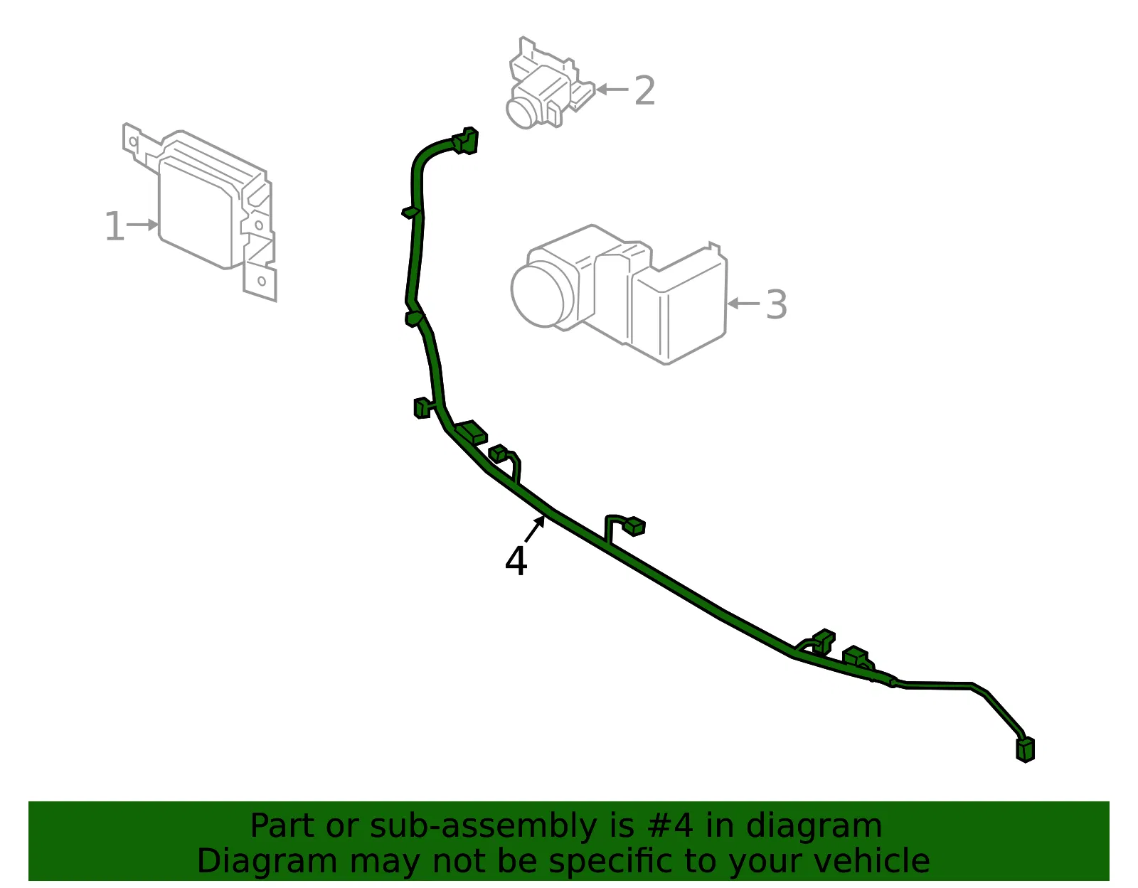 Harness - Kia (91845-C6010) - view 2