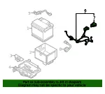 Battery Cable - Kia (91850-A7510) - view 4