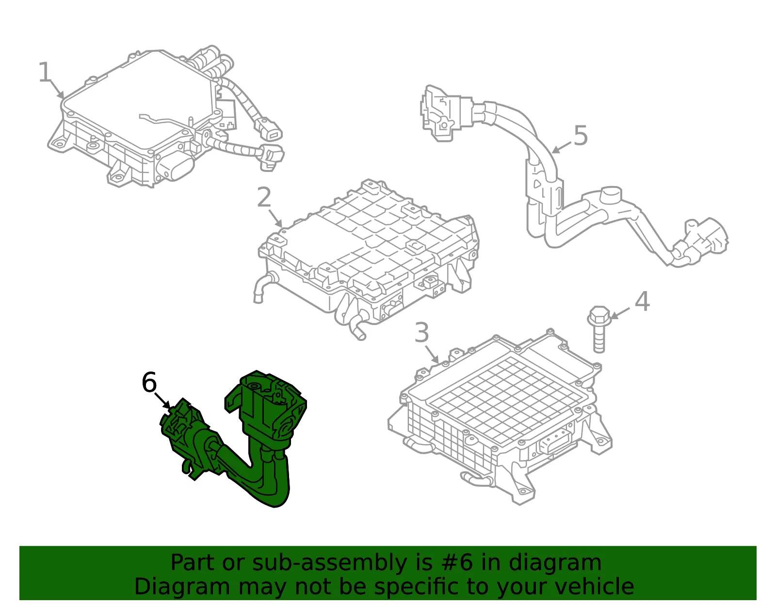 Battery Cable - Kia (91850-E4000) - view 2