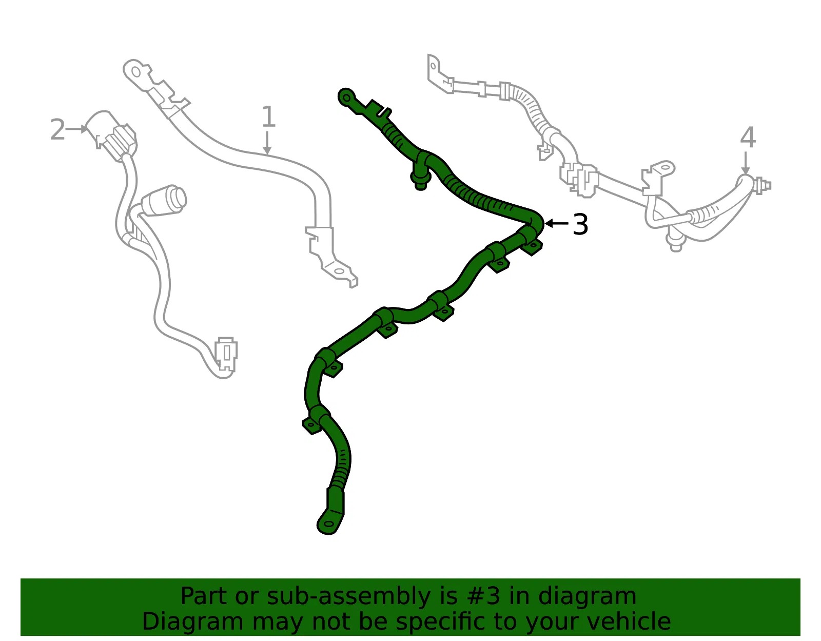 Wire Harness - Kia (91857-E4000) - view 2