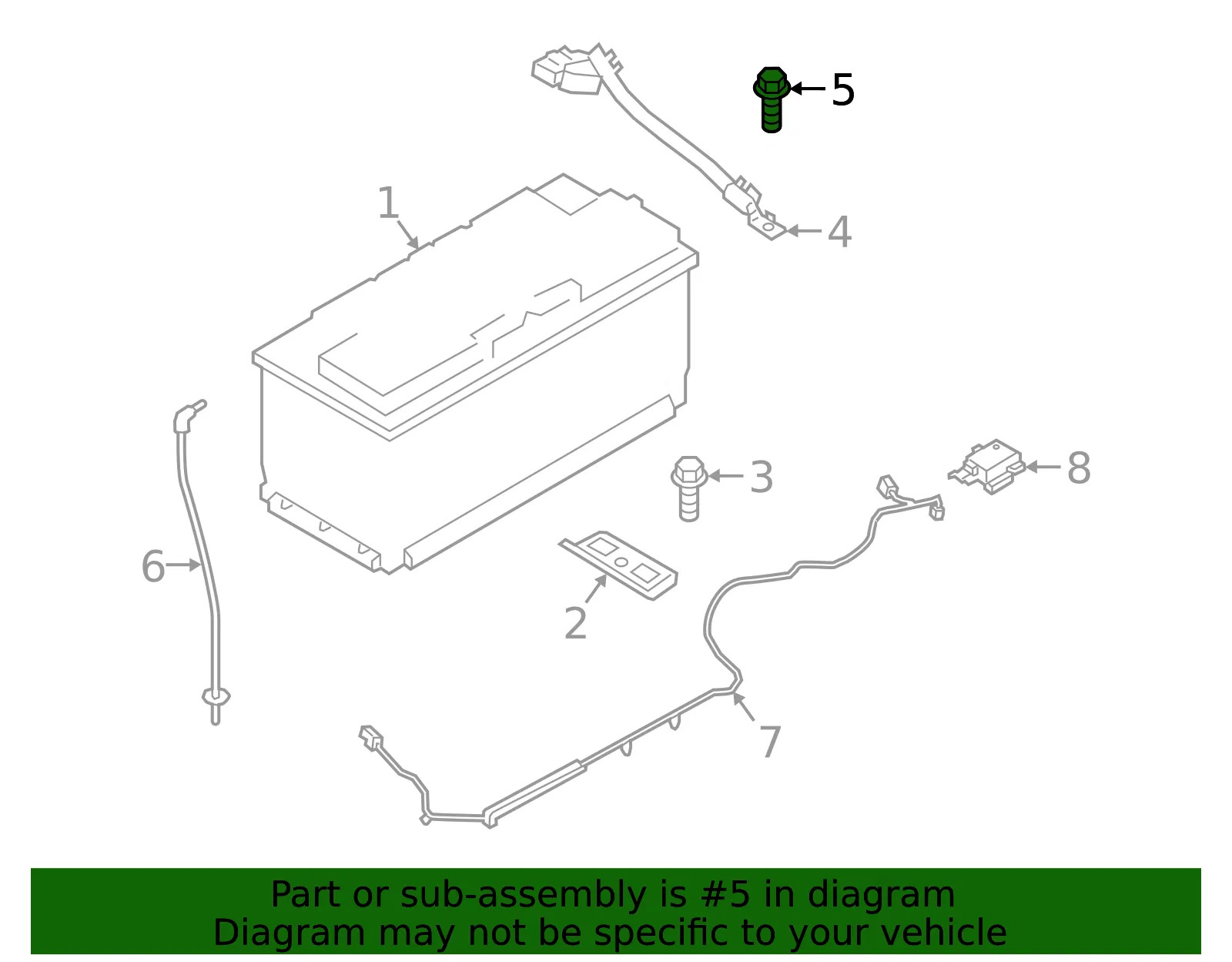Sensor Bolt - Kia (91861-3S080) - view 2
