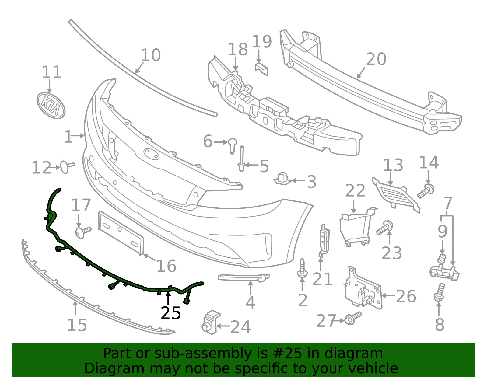 Harness - Kia (91870-B0060) - view 2