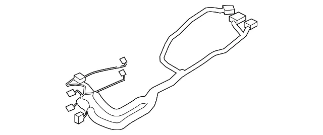 Wire Harness - Kia (91875-2J500)