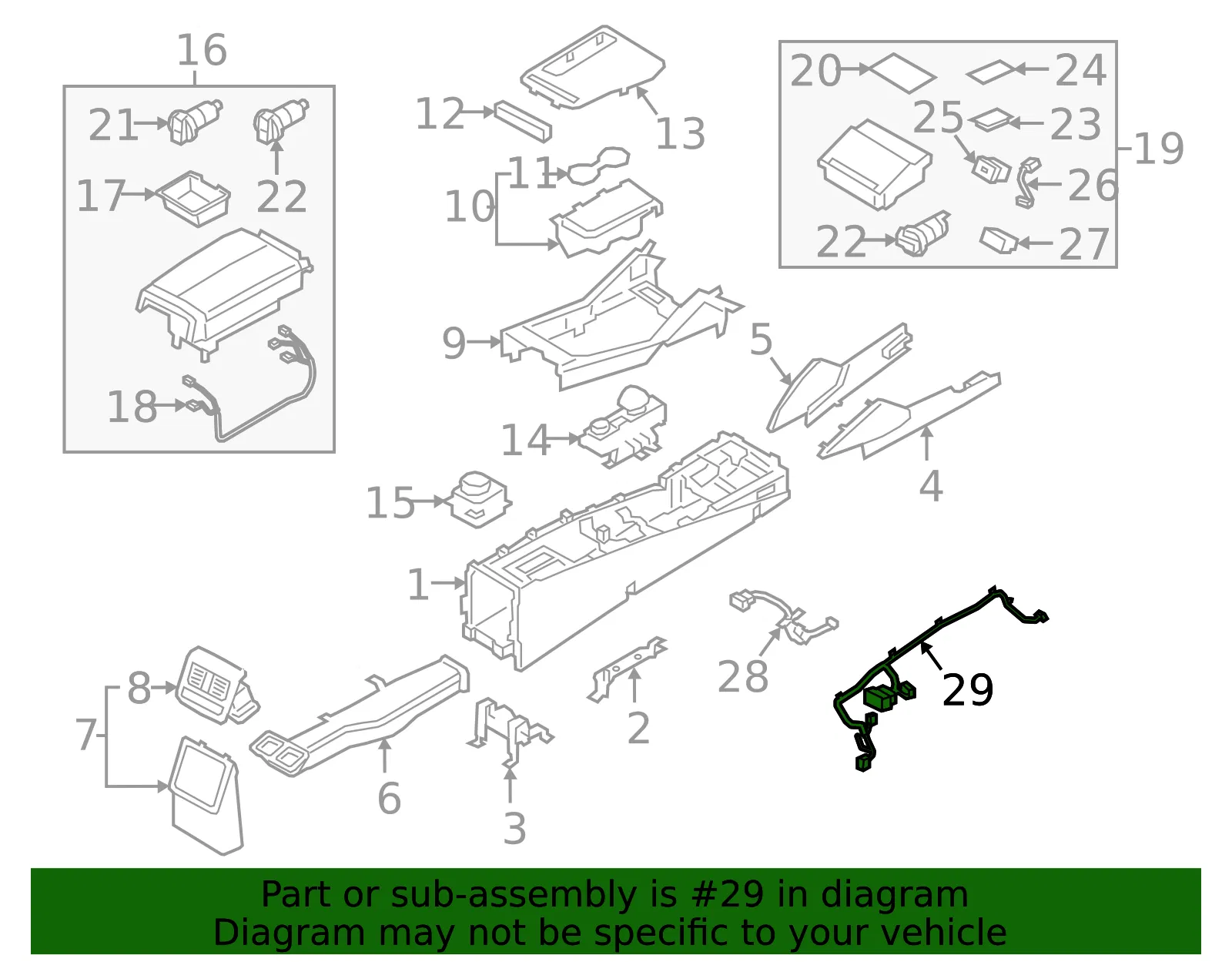 Wire Harness - Kia (91875-J6010) - view 2