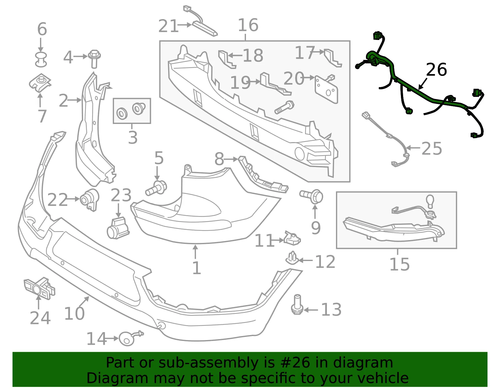 Harness - Kia (91880-3W080) - view 2