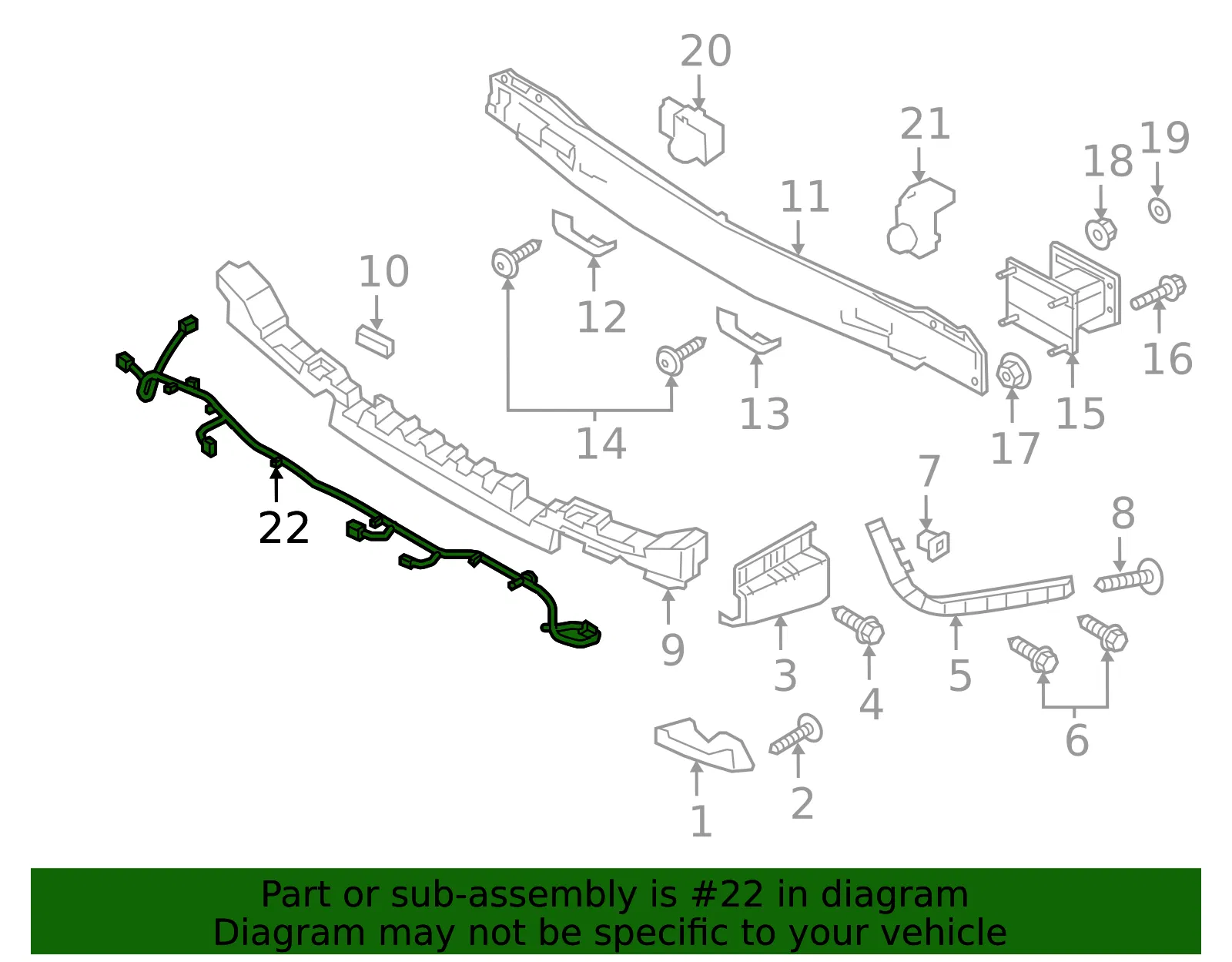 Harness - Kia (91880-A9012) - view 2