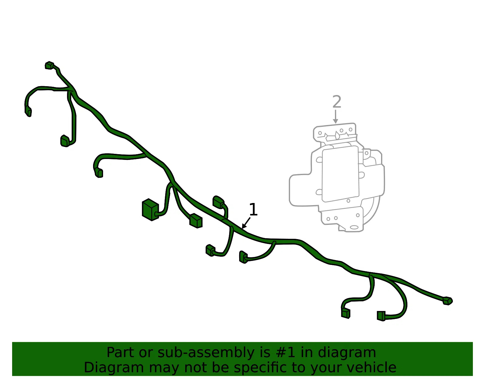 Wire Harness - Kia (91880-B2140) - view 2