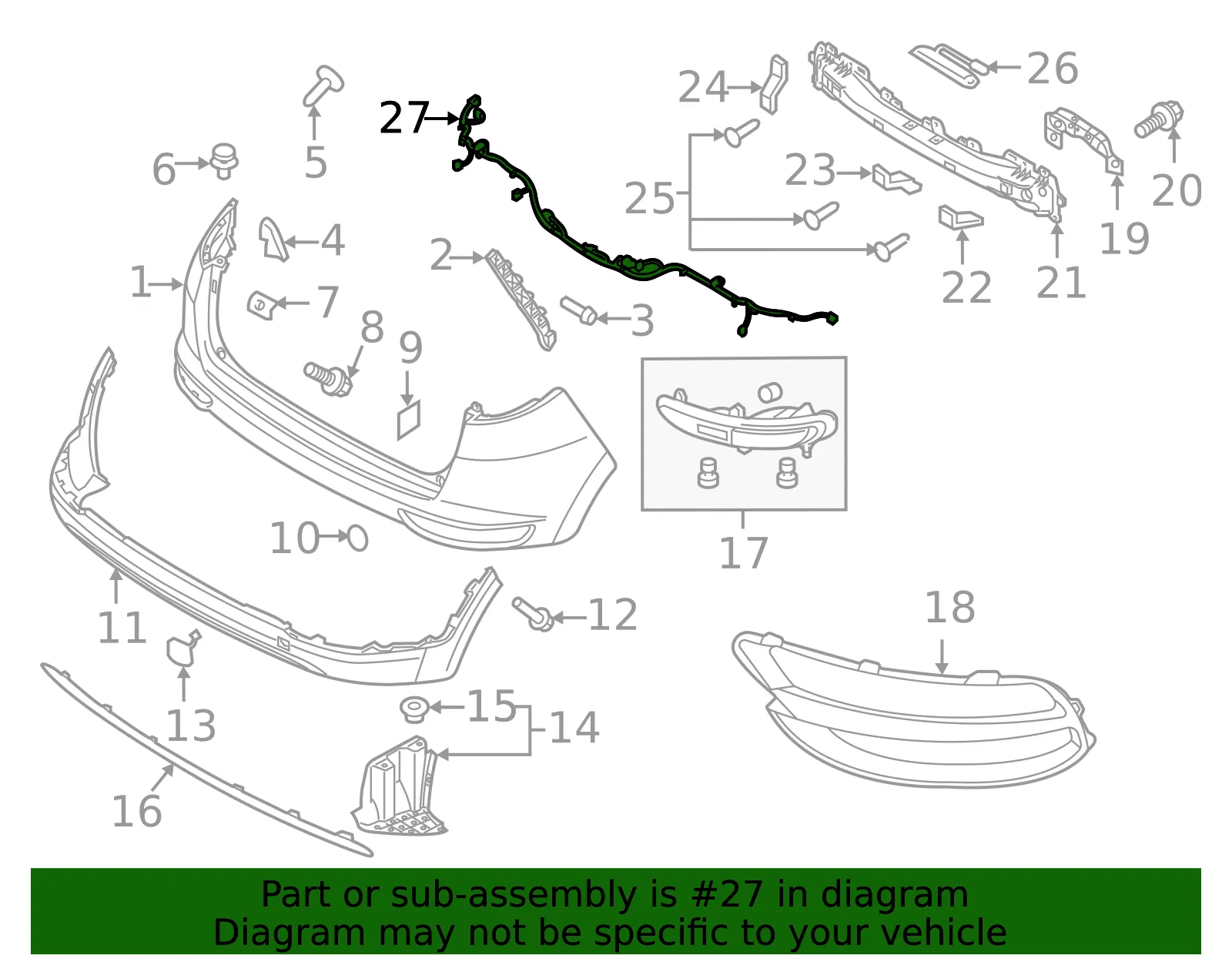 Wire Harness - Kia (91880-D9510) - view 2