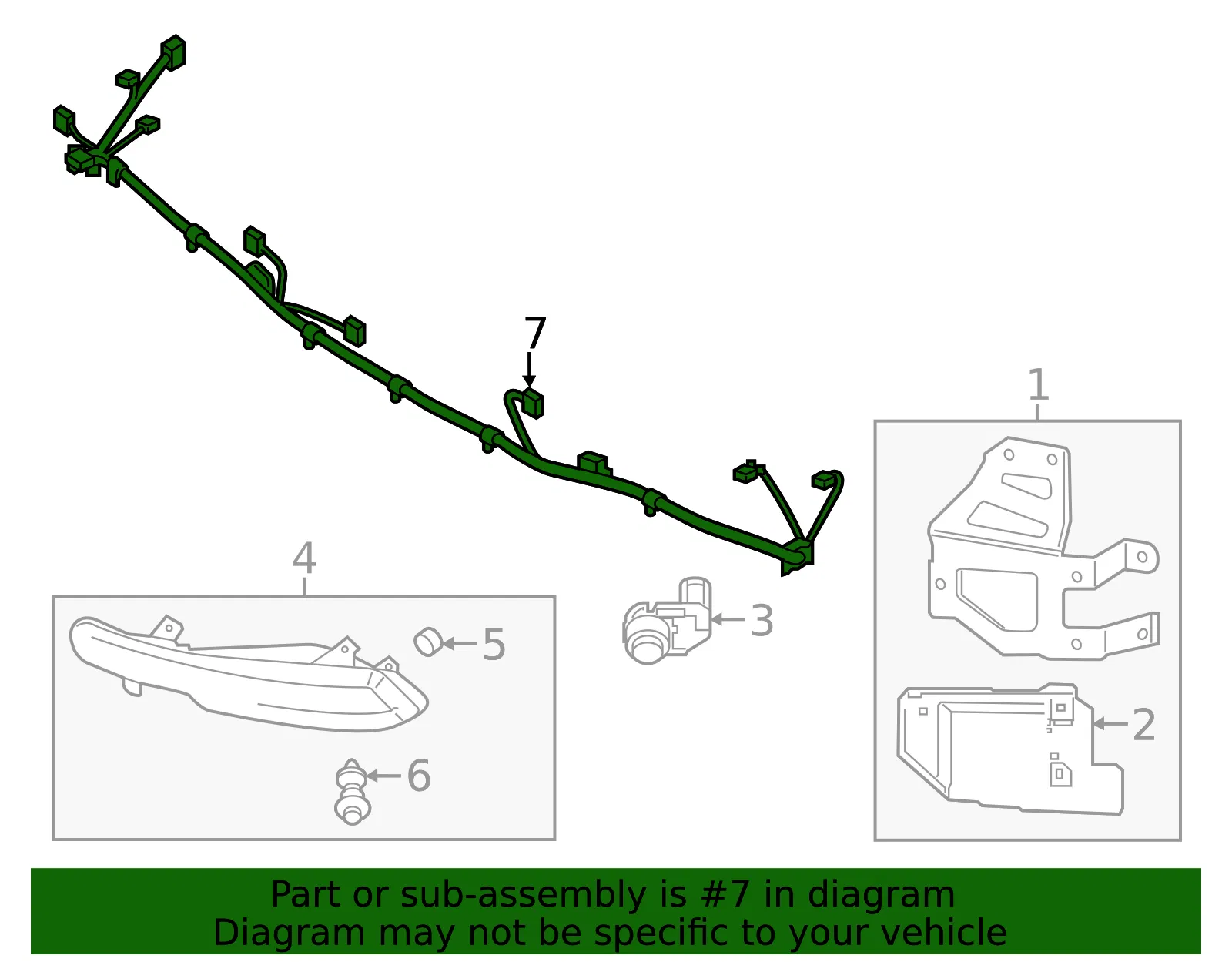 Wire Harness - Kia (91880-S9010) - view 2