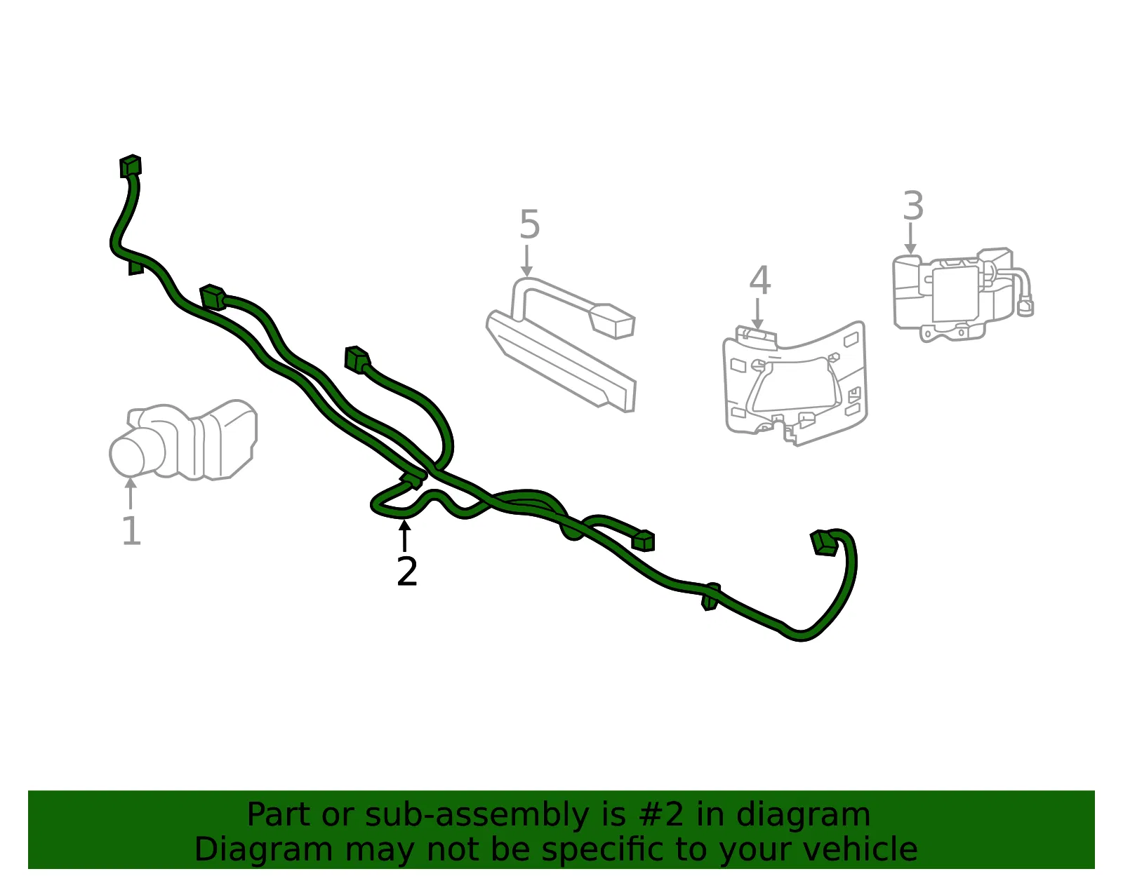 Harness - Kia (91895-A8770) - view 2