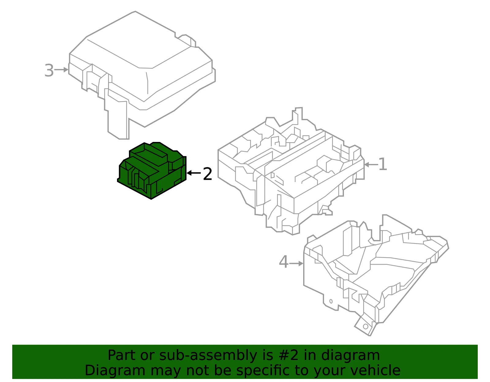 Junction Block - Kia (91950-D4640) - view 3