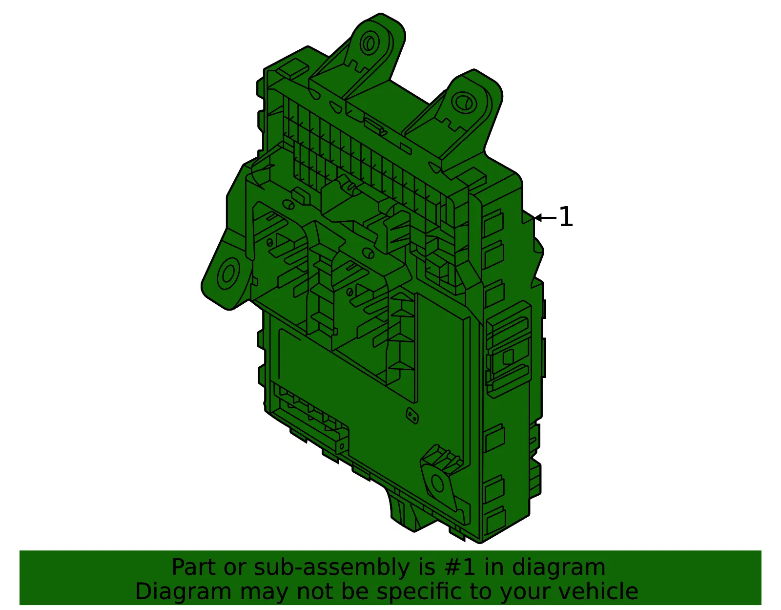 Fuse Box - Kia (91950-L3350) - view 2