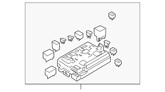 Fuse Box - Kia (91951-1F210)