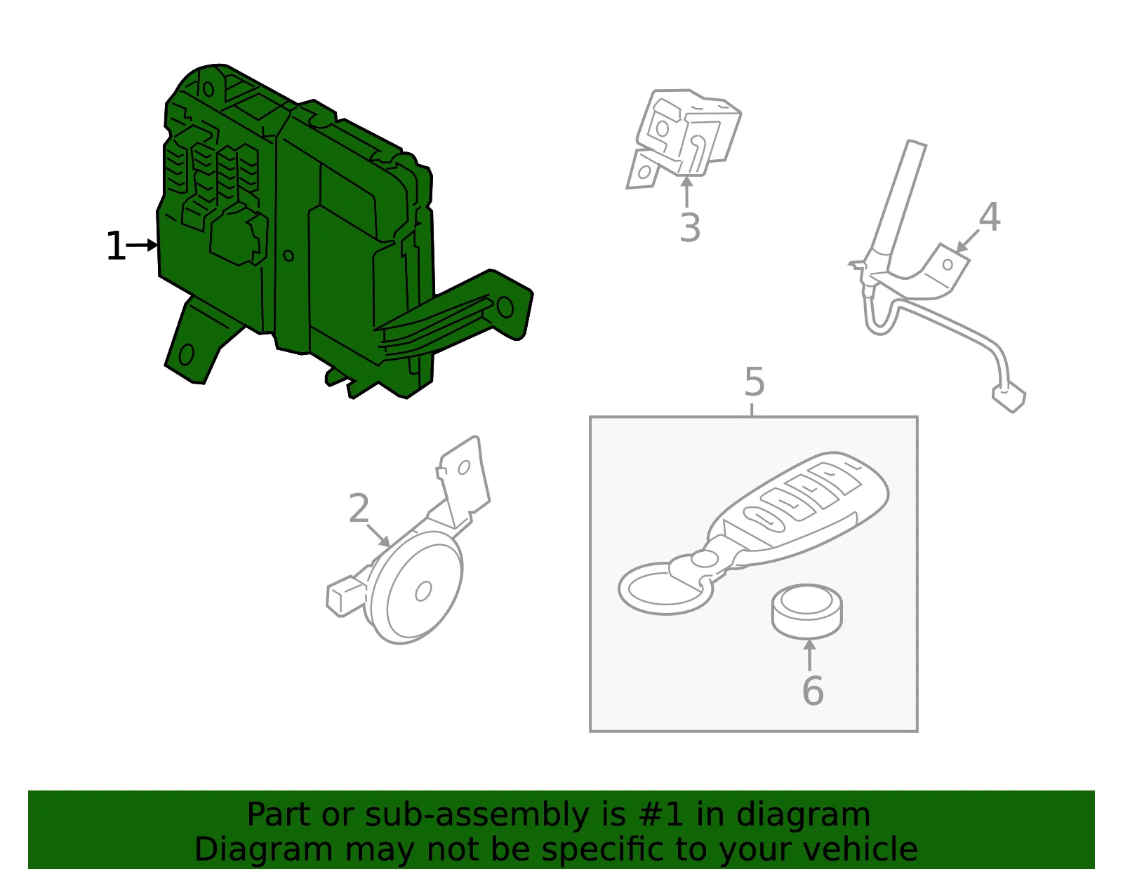 Module - Kia (91955-2J220) - view 2