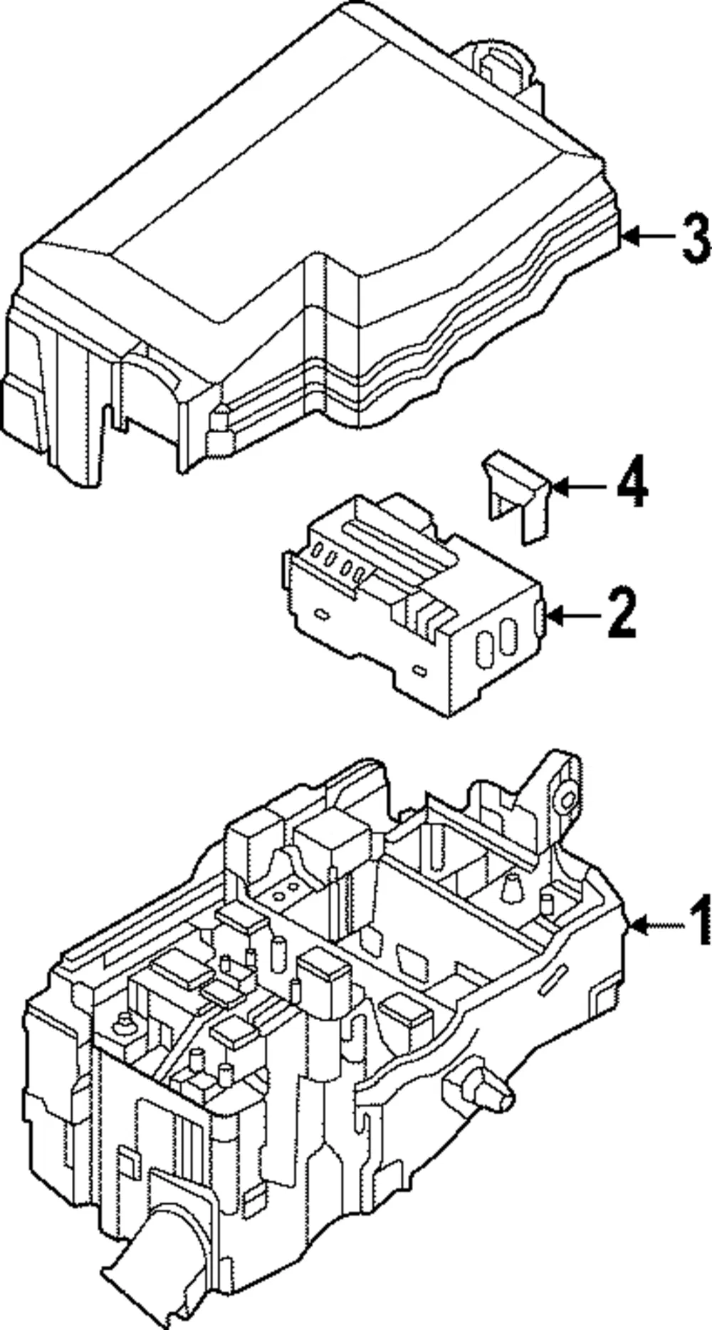 Fuse Box Cover - Kia (91956-CV520)