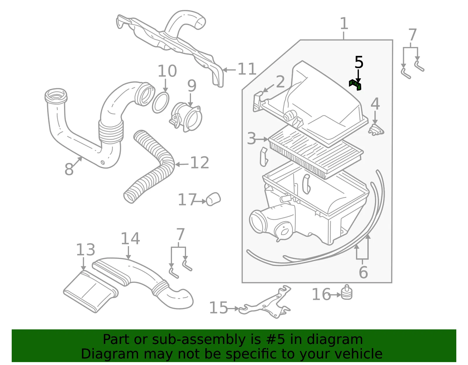 Sensor Clip - Volvo (9209887) - view 2