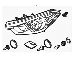 Headlamp Assembly - Driver's Side (LH) - Kia (92101-A7221) - view 3