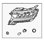 Headlamp Assembly - Kia (92101-P4000) - view 3