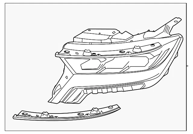 Headlamp Assembly - Kia (92102-P4100)