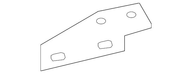 Headlamp Assembly Center Bracket - Driver's Side (LH) - Kia (92131-3T020)