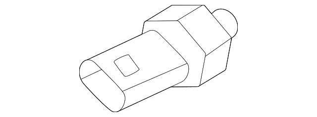 A/C Refrigerant Pressure Sensor - Nissan (92136-7JA0A)