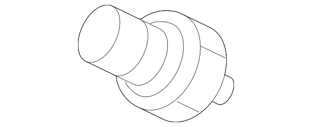 A/C Refrigerant Pressure Sensor - Nissan (92136-7LF0A)