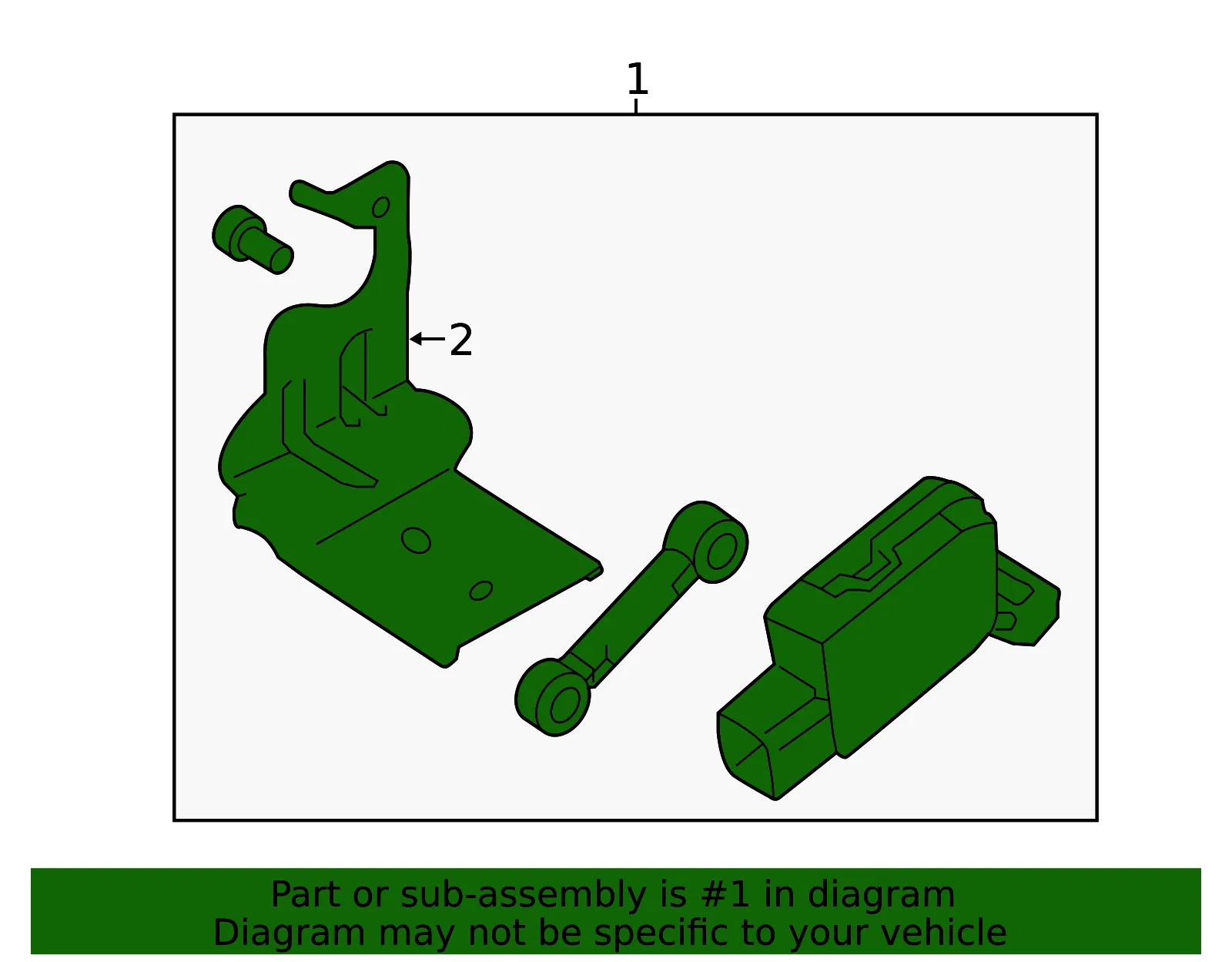 Sensor - Kia (92190-2P600) - view 2