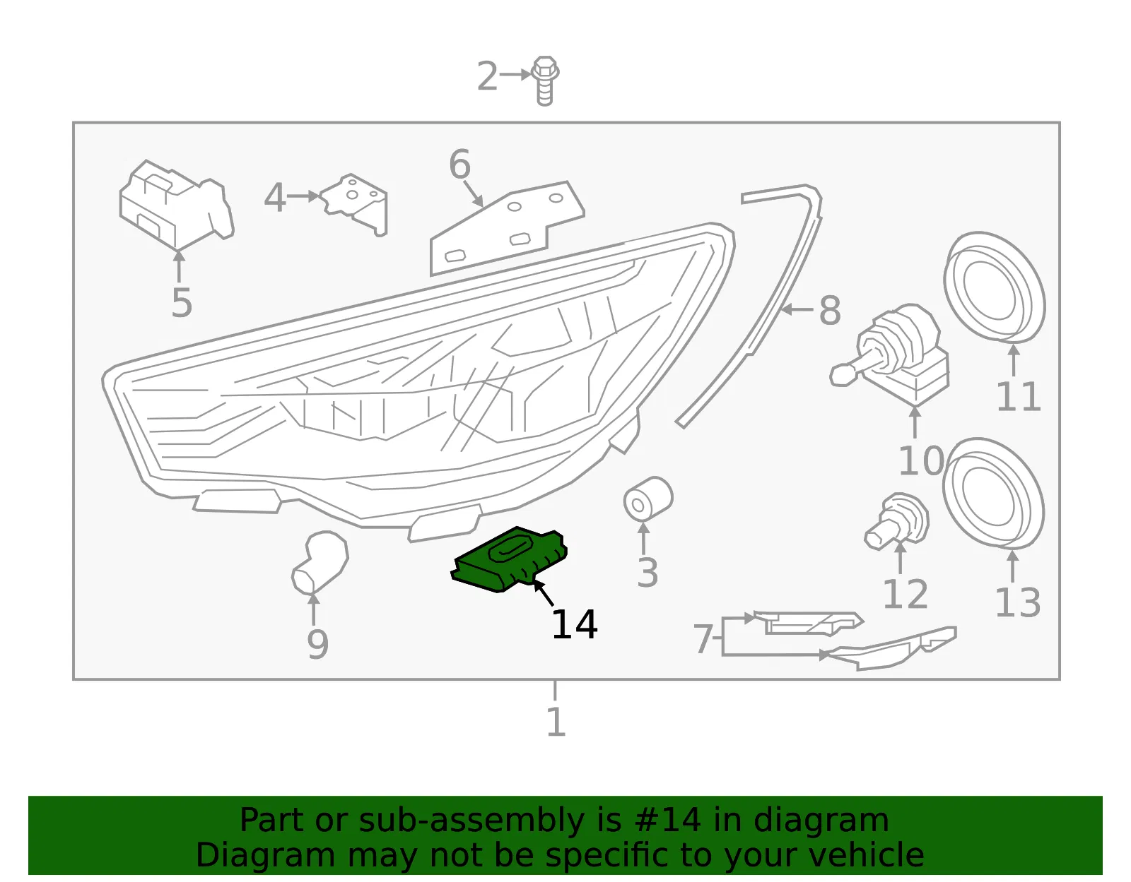 Control Module - Kia (92190-2W300) - view 2